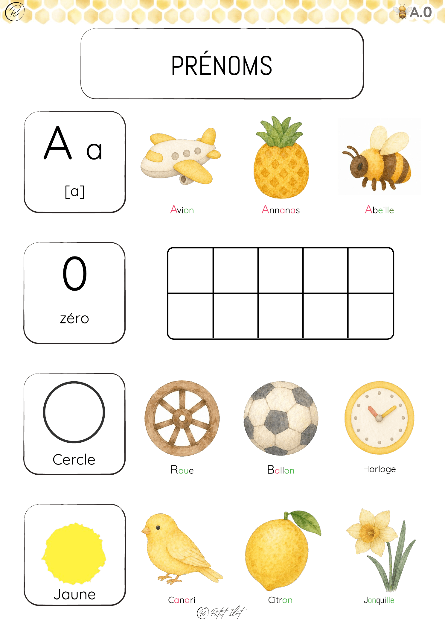 Aperçu protégé du pack d’apprentissage A